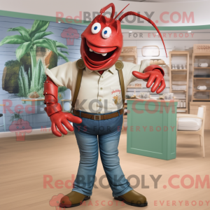 Olive Lobster Bisque mascot...