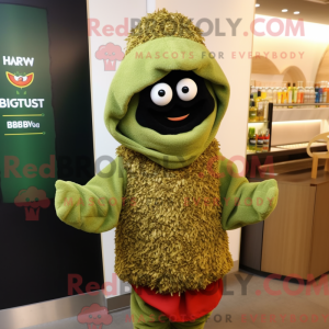 Costume de mascotte d Olive...