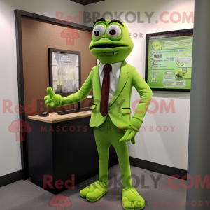 Disfraz de mascota de Lime...