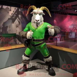 Personaggio mascotte capra...