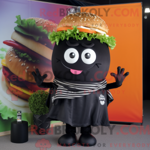 Disfraz de mascota de Black...