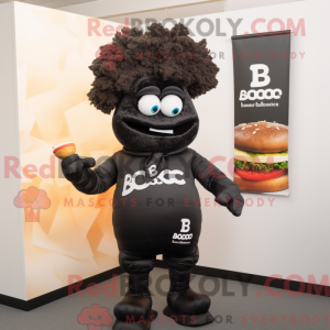 Disfraz de mascota de Black...