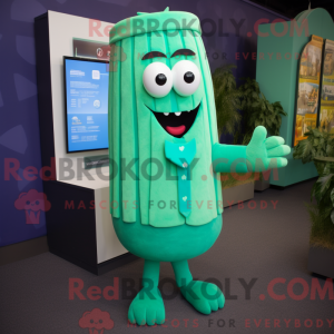 Costume mascotte de céleri...