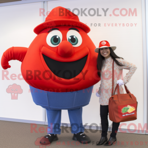 Red Pepper maskot kostyme...