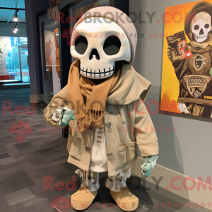 Máscara de caveira...