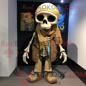 Máscara de caveira...