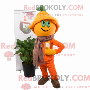Disfraz de mascota Orange...