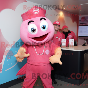 Disfraz de mascota Pink...