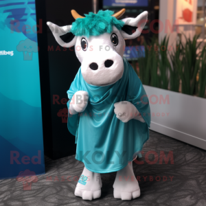 Disfraz de mascota de vaca...