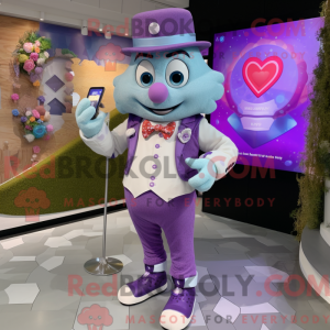 Lavendel Love Letter maskot...