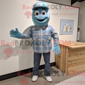 Personaggio mascotte Grey...