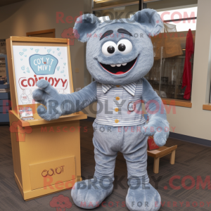 Gray Candy Box mascot...