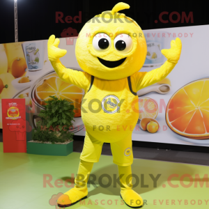 Postava maskota Lemon...