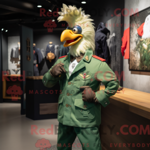 Figura de máscara de galo...