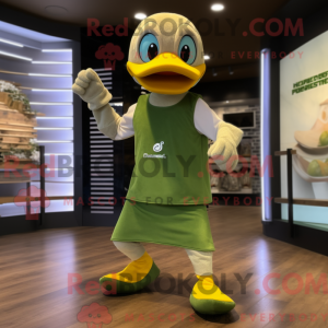Costume de mascotte d Olive...