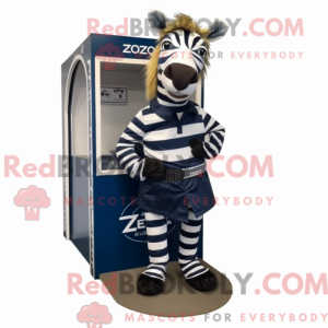 Costume mascotte de zèbre...