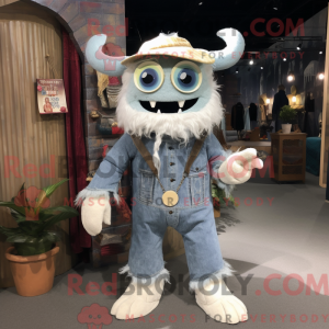 Crème Demon-mascottekostuum...