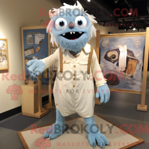 Crème Demon-mascottekostuum...