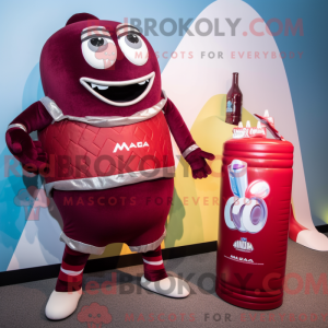 Maroon Soda Can...
