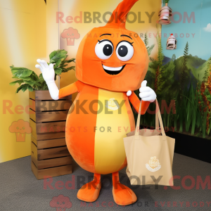 Orange Shrimp Scampi mascot...