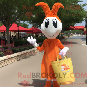 Orange Shrimp Scampi mascot...