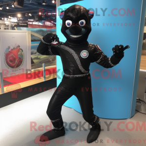 Black Contortionist mascot...