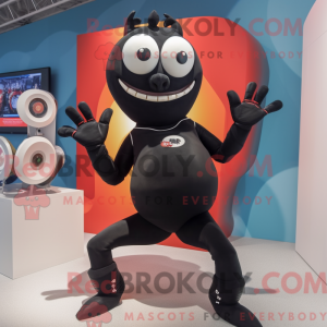 Black Contortionist mascot...