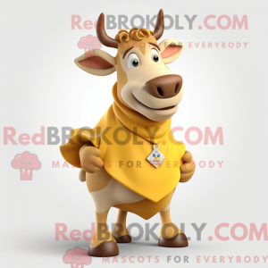 Gold Jersey Cow...