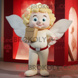 Costume mascotte de Cupidon...