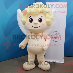 Cream Cupid mascot costume...