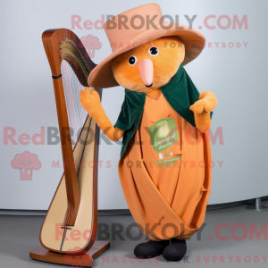 Peach Celtic Harp...