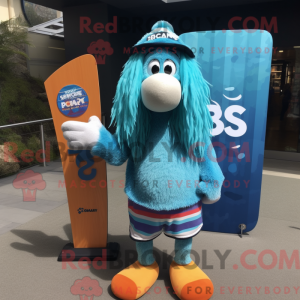 Cyan Shepard S Pie mascot...