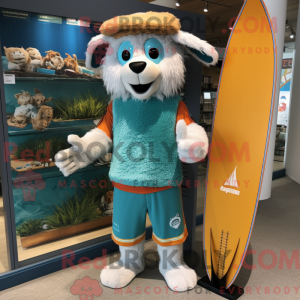 Cyan Shepard S Pie mascot...