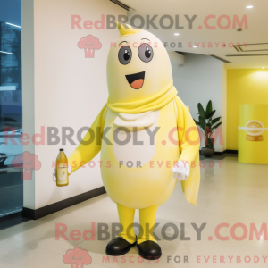 Lemon Yellow Bottle Of Milk...