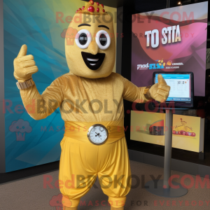 Costume de mascotte Tikka...