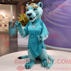 Disfraz de mascota Teal...