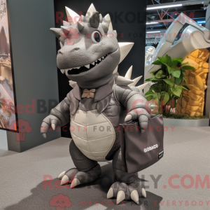 Grå Stegosaurus...