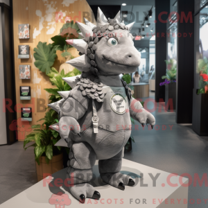 Grå Stegosaurus...