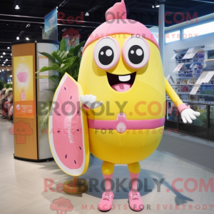 Costume de mascotte citron...