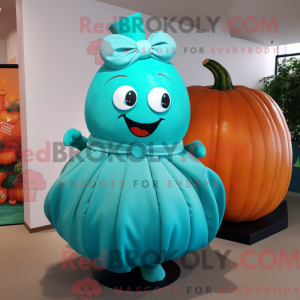 Turkis græskar maskot...
