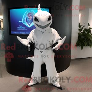 Costume mascotte de raie...