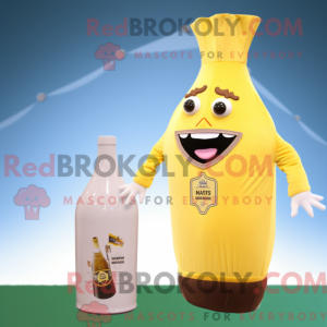 Beige Bottle Of Mustard...