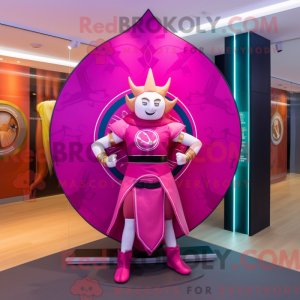 Disfraz de mascota Magenta...