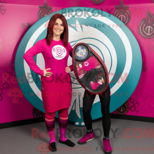 Magenta Celtic Shield...
