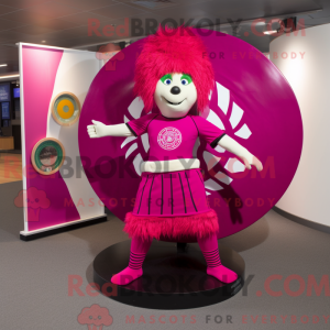 Magenta Celtic Shield...