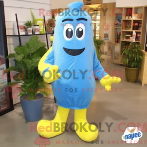 Cyan Baa maskot...