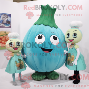 Disfraz de mascota Teal...