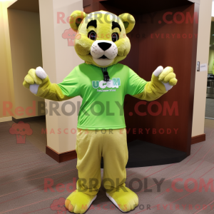 Lime Green Mountain Lion...