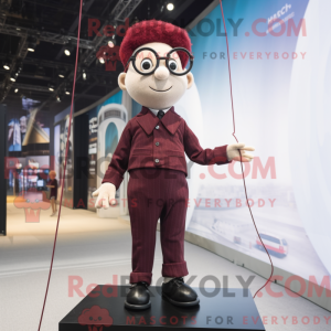 Personaggio mascotte Maroon...