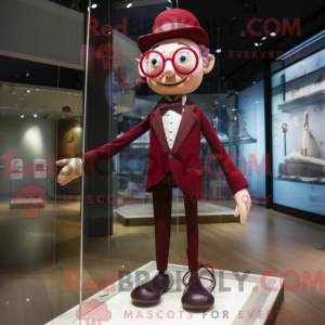 Personaggio mascotte Maroon...